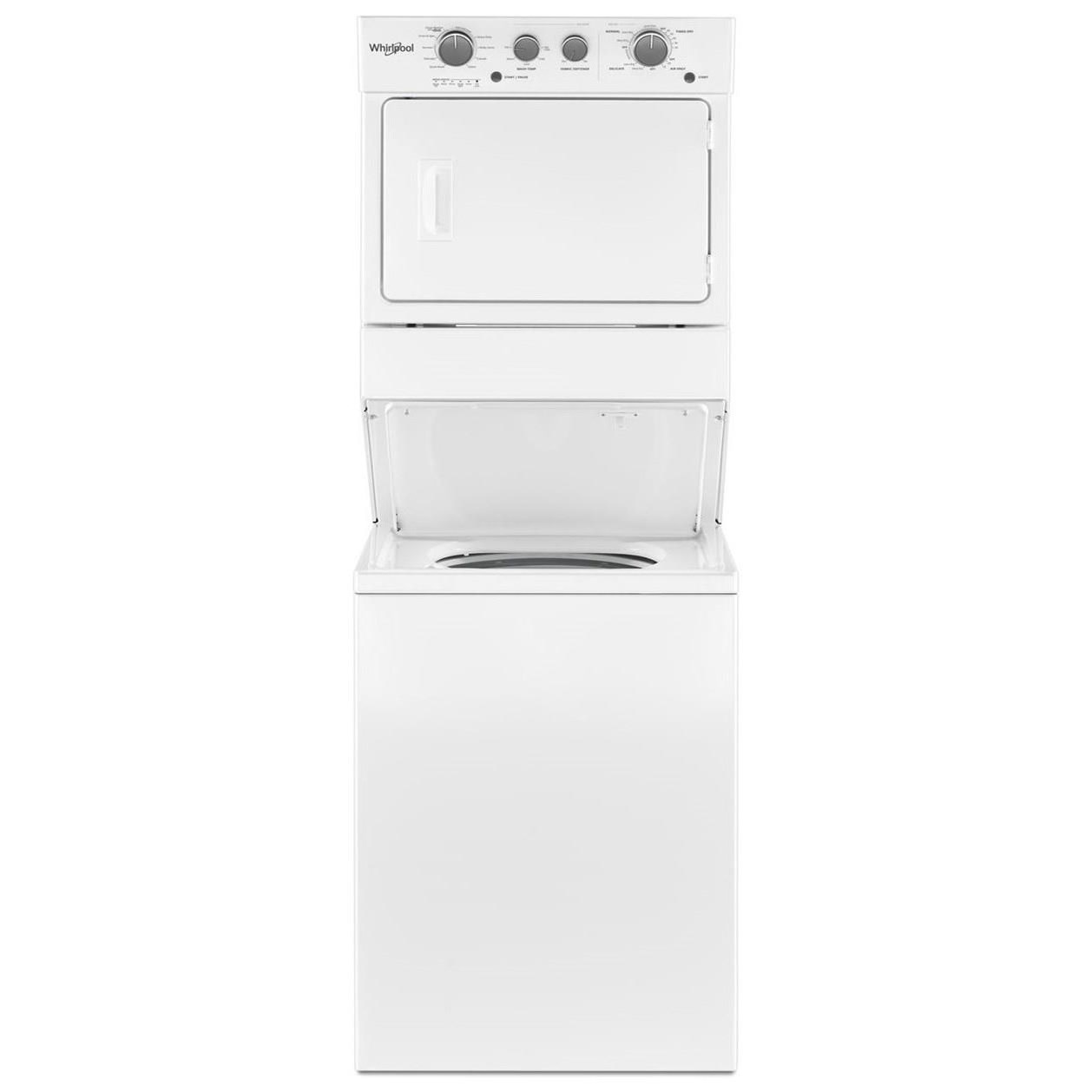 Whirlpool WETLV27HW 5.9 cu. ft. Top Load Stackable Long Vent